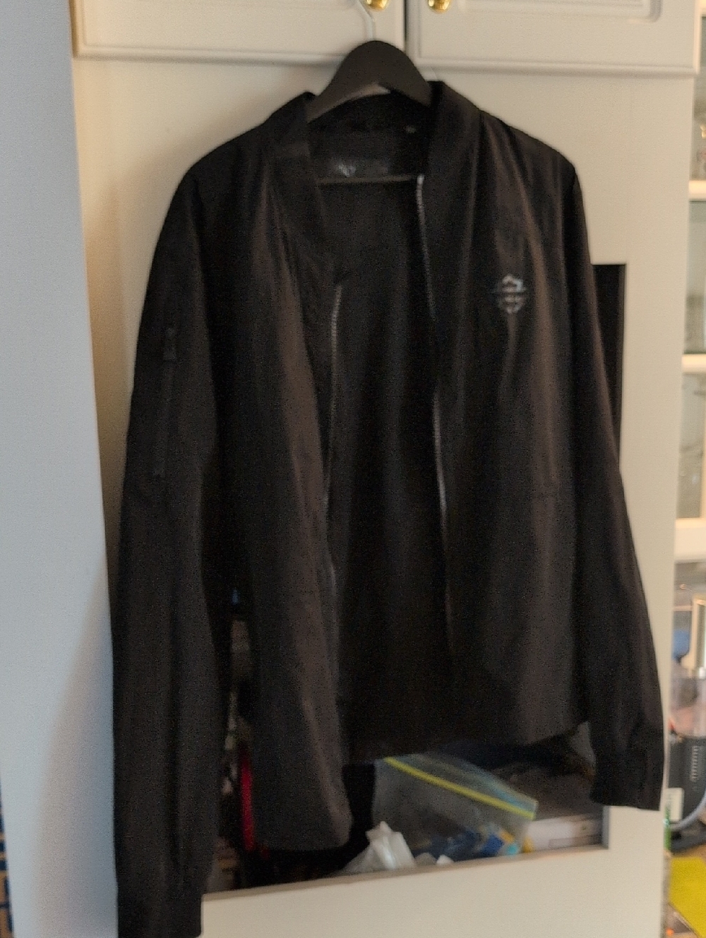 Men's Black Bomber Jacket